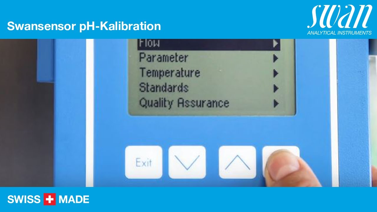 Swan – Swansensor pH-Kalibration