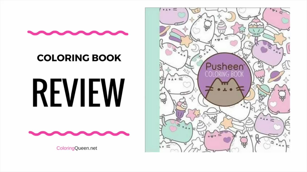 Pusheen Coloring Book Review - Claire Belton