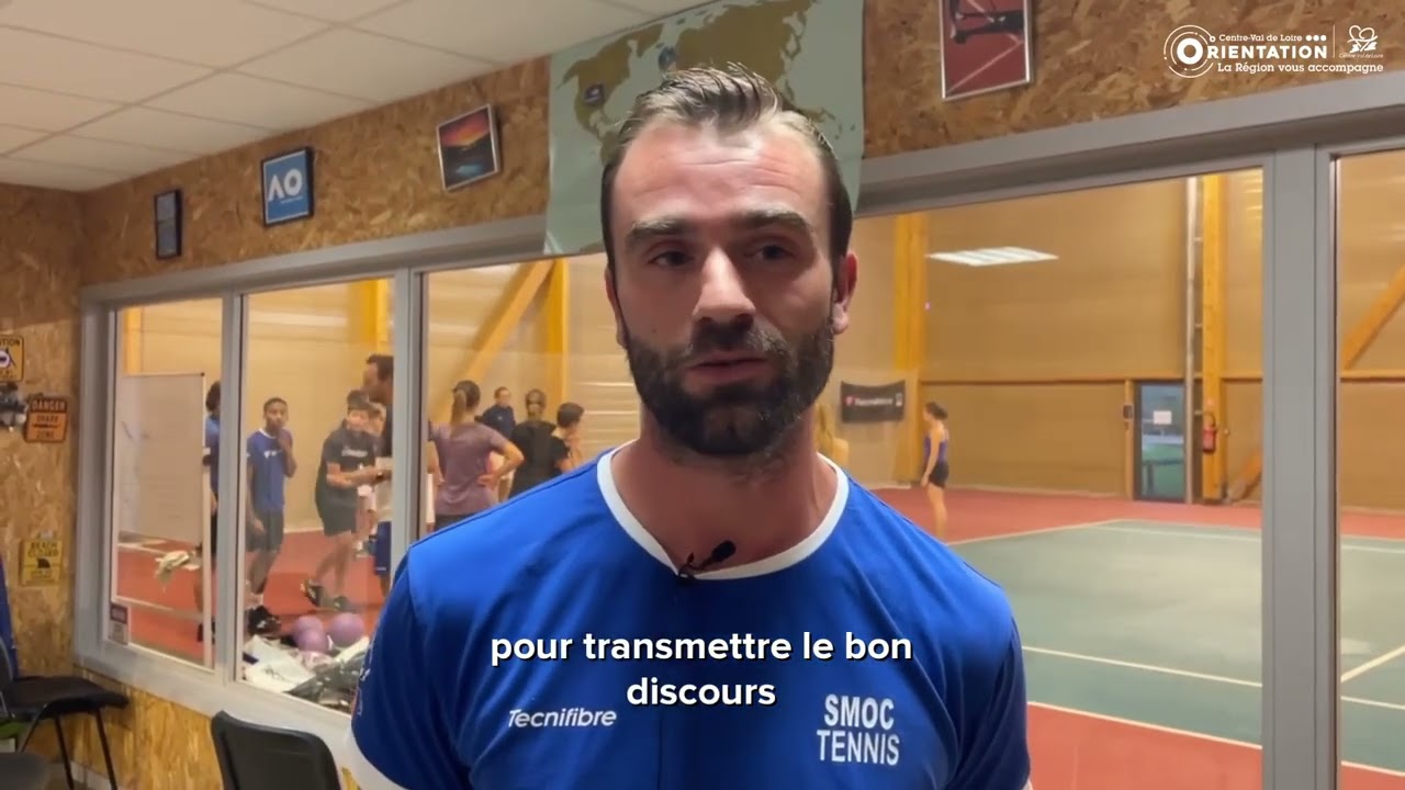 Moniteur de tennis - Métiers du sport