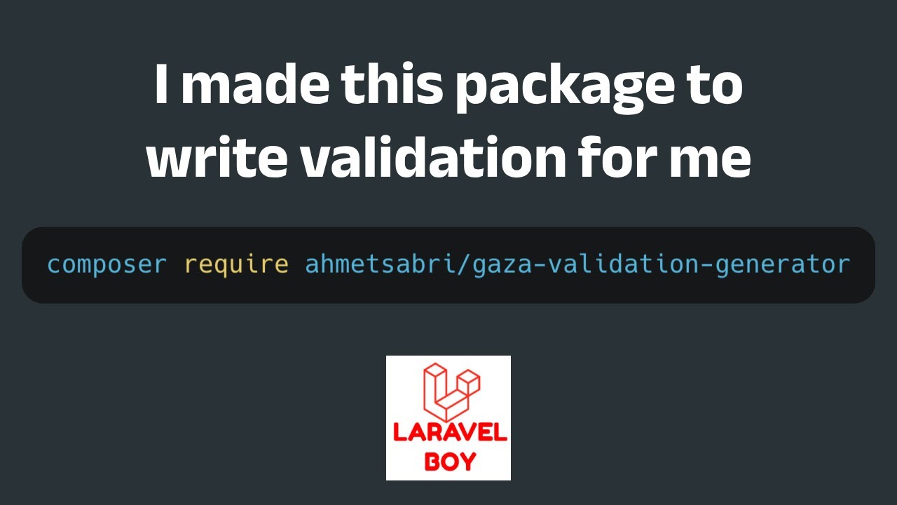 Laravel Validation Simplified: Generate Rules Instantly from Your Database!