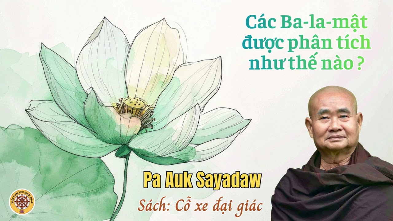 Các Ba La Mật được phân tích như thế nào ? 🌸Trích sách : Cỗ xe đại giác 🌿 PA AUK SAYADAW
