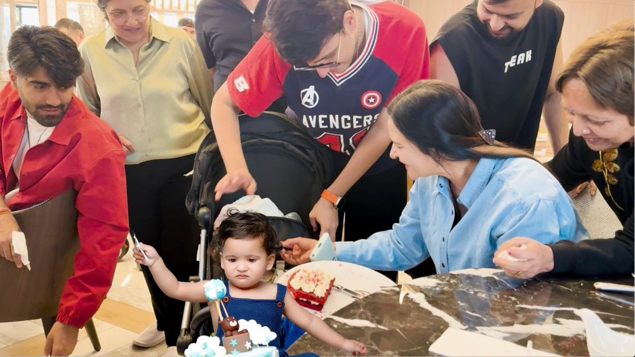 ASHER 's FIRST BIRTHDAY CELEBRATION with FAMILY