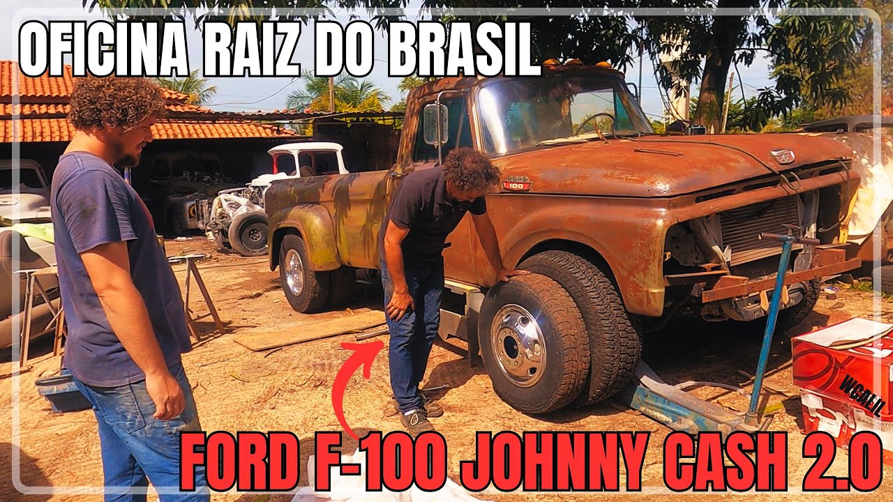 OFICINA RAIZ DO BRASIL| FORD F-100 JOHNNY CASH 2.0