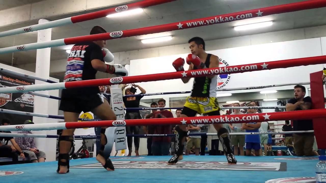 Muay Thai sparring day at SRG gym Sydney - April 2014