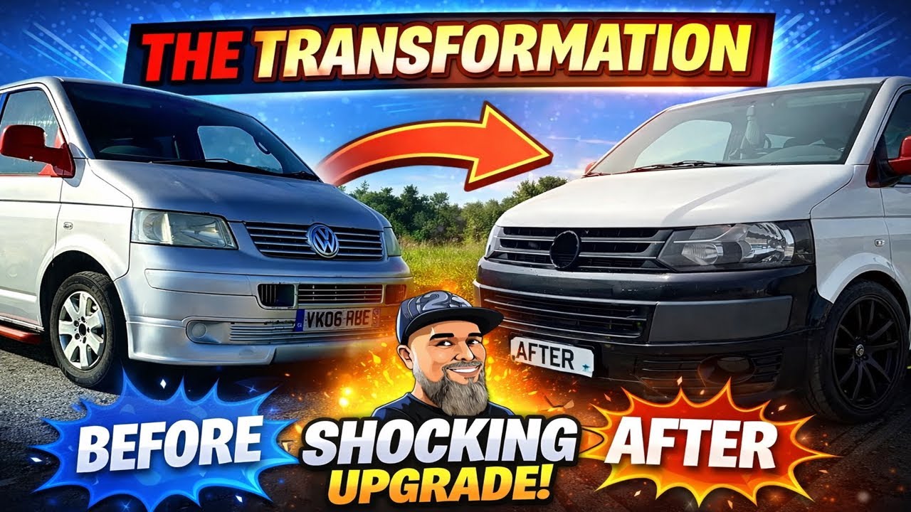 Переделка Vw Transporter T5 в T5.1 Facelift!
