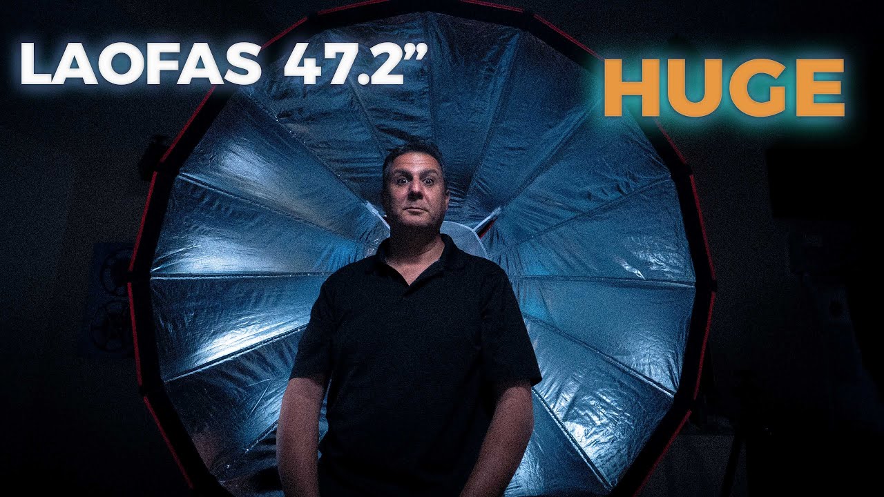 parabolic softbox review - laofas 47 inch