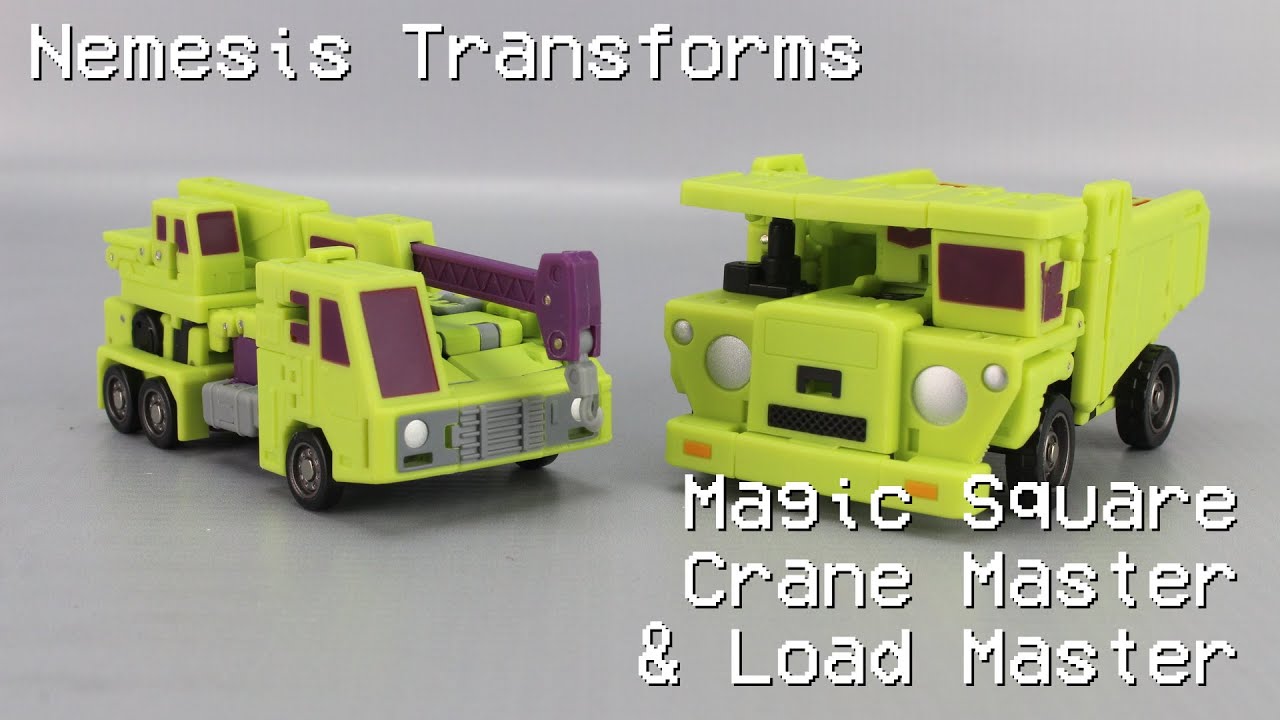 Nemesis Transforms Magic Square MS-B39 & B40 Crane Master & Load Master