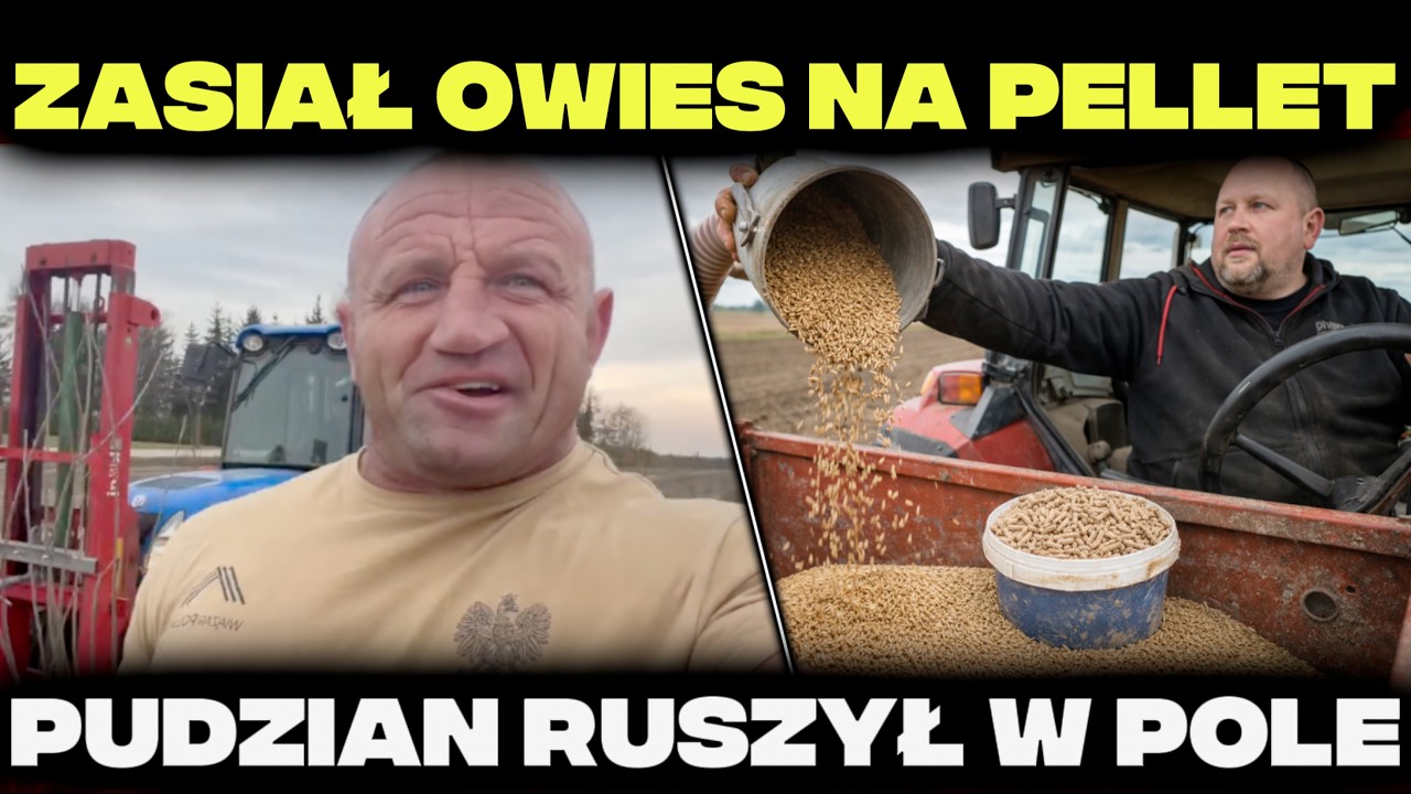 PUDZIANOWSKI POKAZAŁ JAK SIĘ PRACUJE NA ROLI!