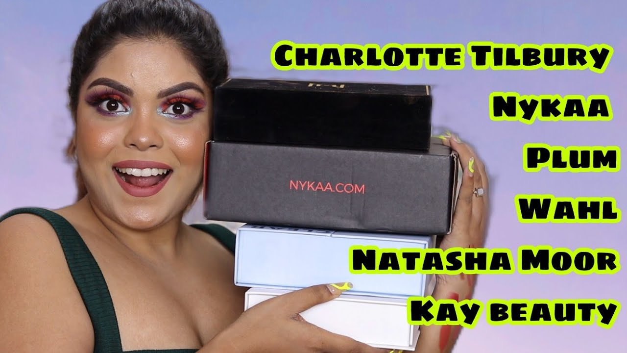 HUGE PR HAUL + MASTERCLASS DETAILS | NYKAA LUXE STORE