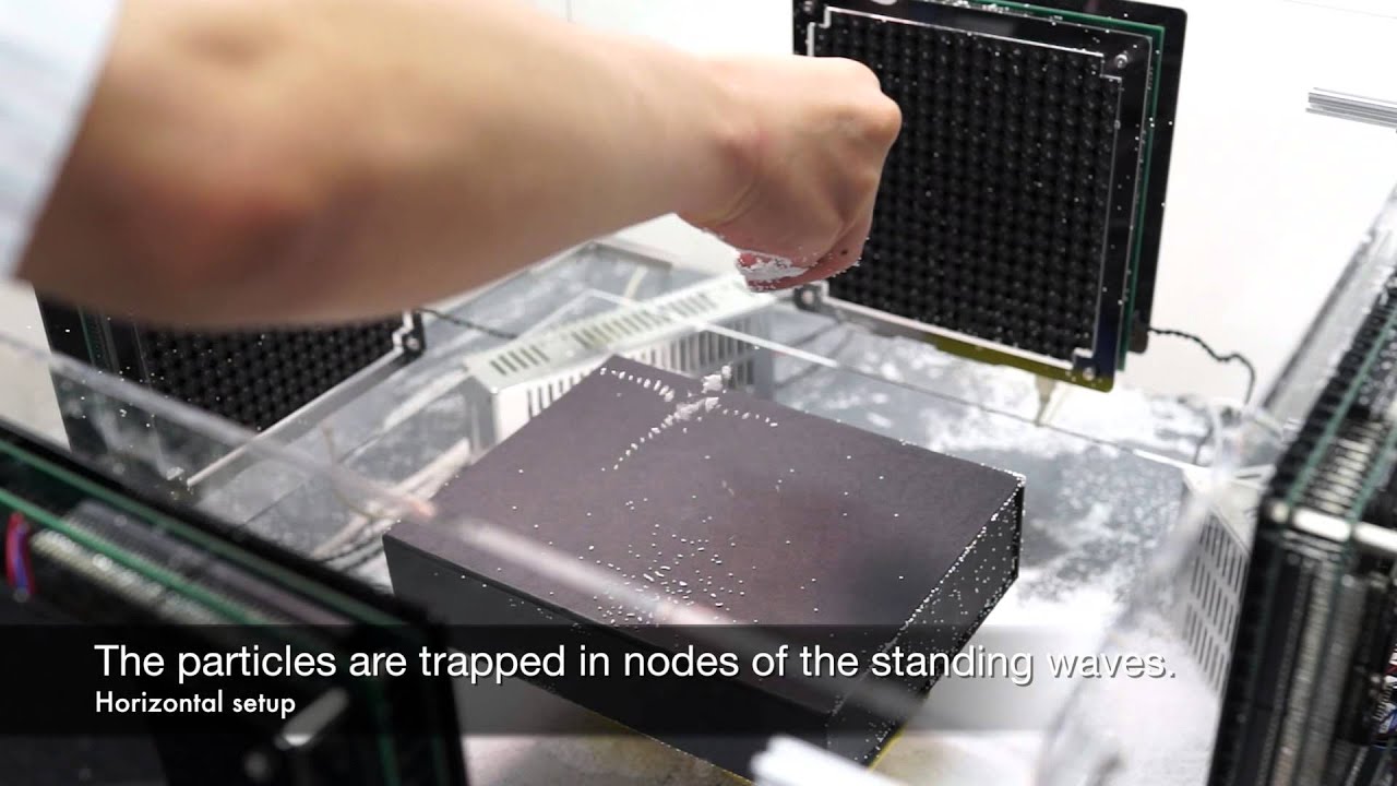 Three-Dimensional Mid-Air Acoustic Manipulation [Acoustic Levitation] (2014-)