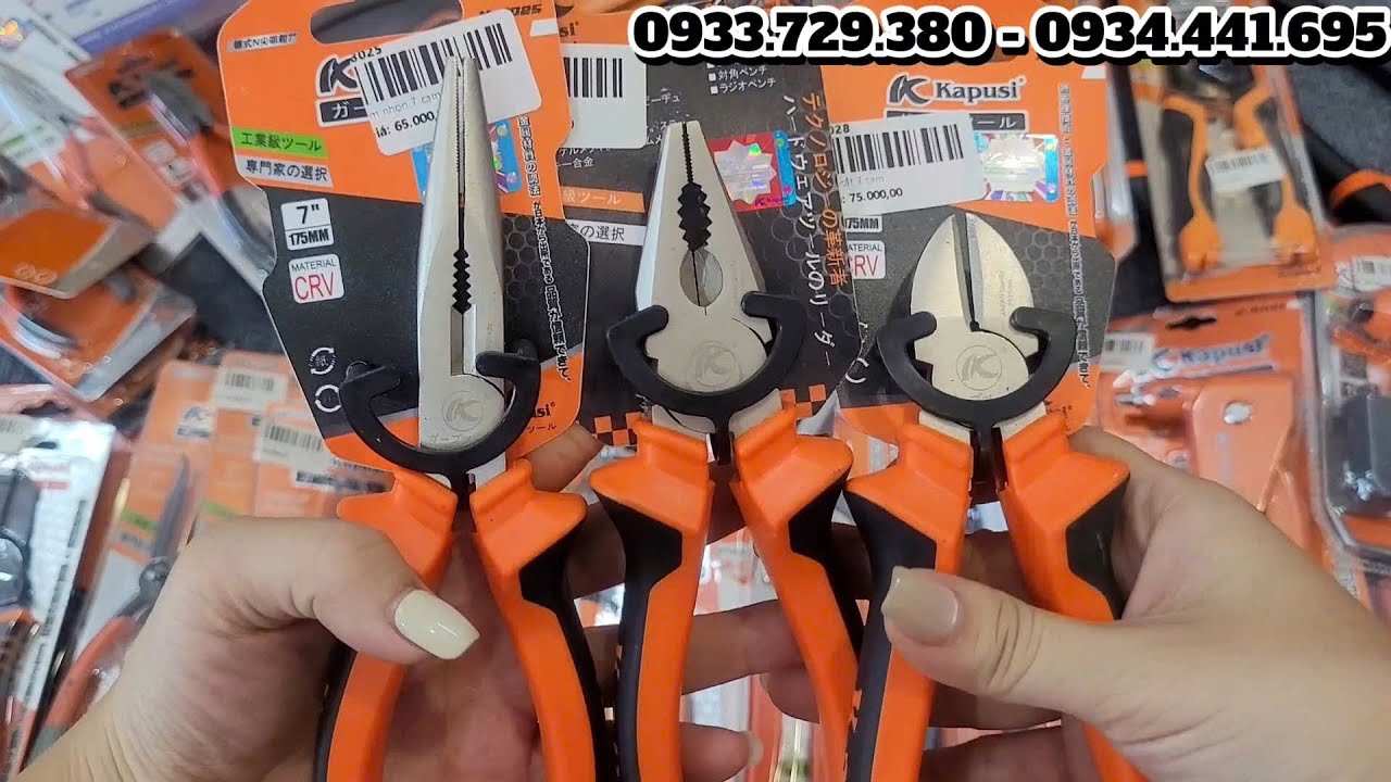 Ở ĐÂY CÓ CÁC LOẠI KÌM MÀ GIA ĐÌNH NÀO CŨNG CẦN ĐẾN : ĐIỆN , CẮT , NHỌN , RIVE , CẮT TÔN , CỘNG LỰC..