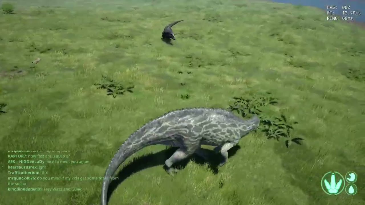 The isle legacy POTATO ( Herbivore v Carnivore #3  shant vs Triple giga, rex pair )
