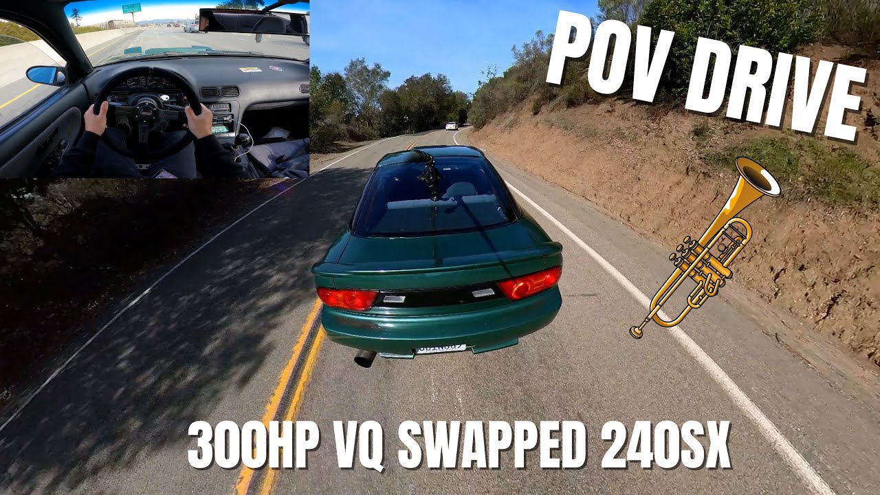 Почему я люблю свой VQ Swapped 240sx! | POV DRIVE