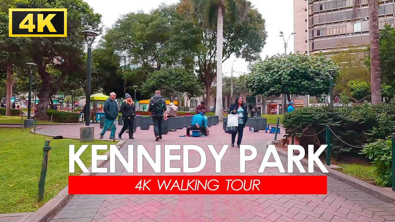 【4K】Why Are There So Many Cats Here? 🐱 | Kennedy Park, Lima 🇵🇪 [4K/60fps]