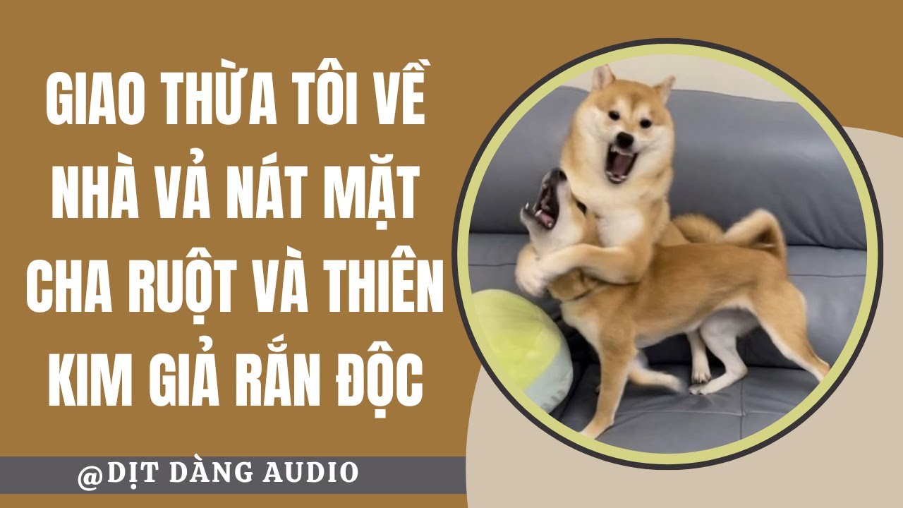 [TRUYỆN AUDIO] Giao Thừa Tôi Về Nhà Vả Nát Mặt Cha Ruột Và Thiên Kim Giả Rắn Độc | Dịt Dàng Audio