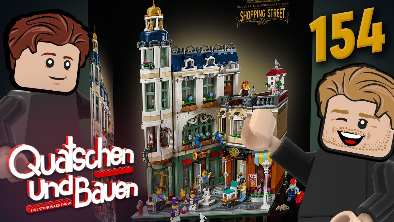🔴 LEGO Modular Building 2026! Einkaufsmeile + Ninjago Old Town | Quatschen & Bauen 154 LIVE