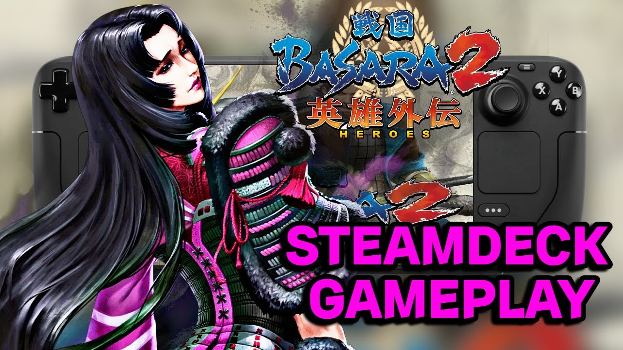 Sengoku Basara 2 Heroes on a Steam Deck (Oichi Gameplay)