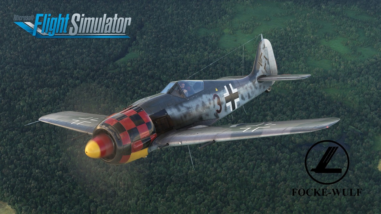 FlyingIron Simulations Fw 190 A-8 - First Aerobatic Display - Microsoft Flight Simulator