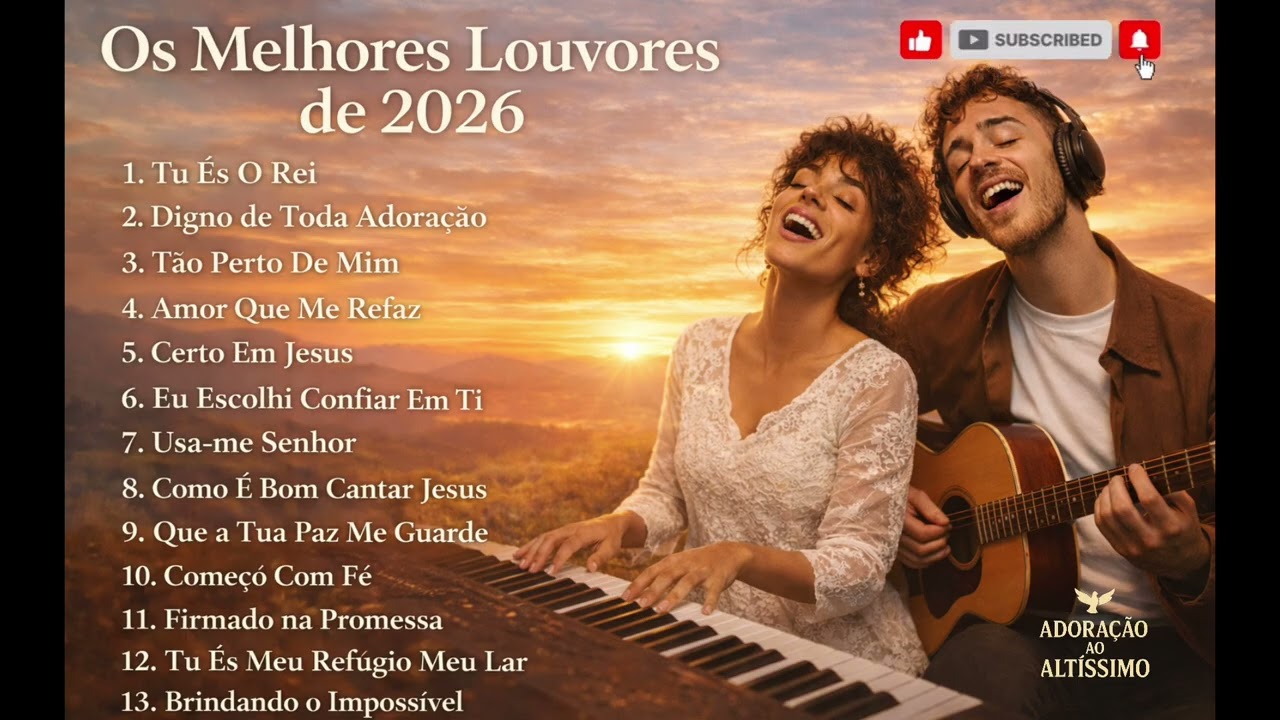 Os Melhores Louvores de 2026/louvores de renovação espiritual/ lançamento 2026.