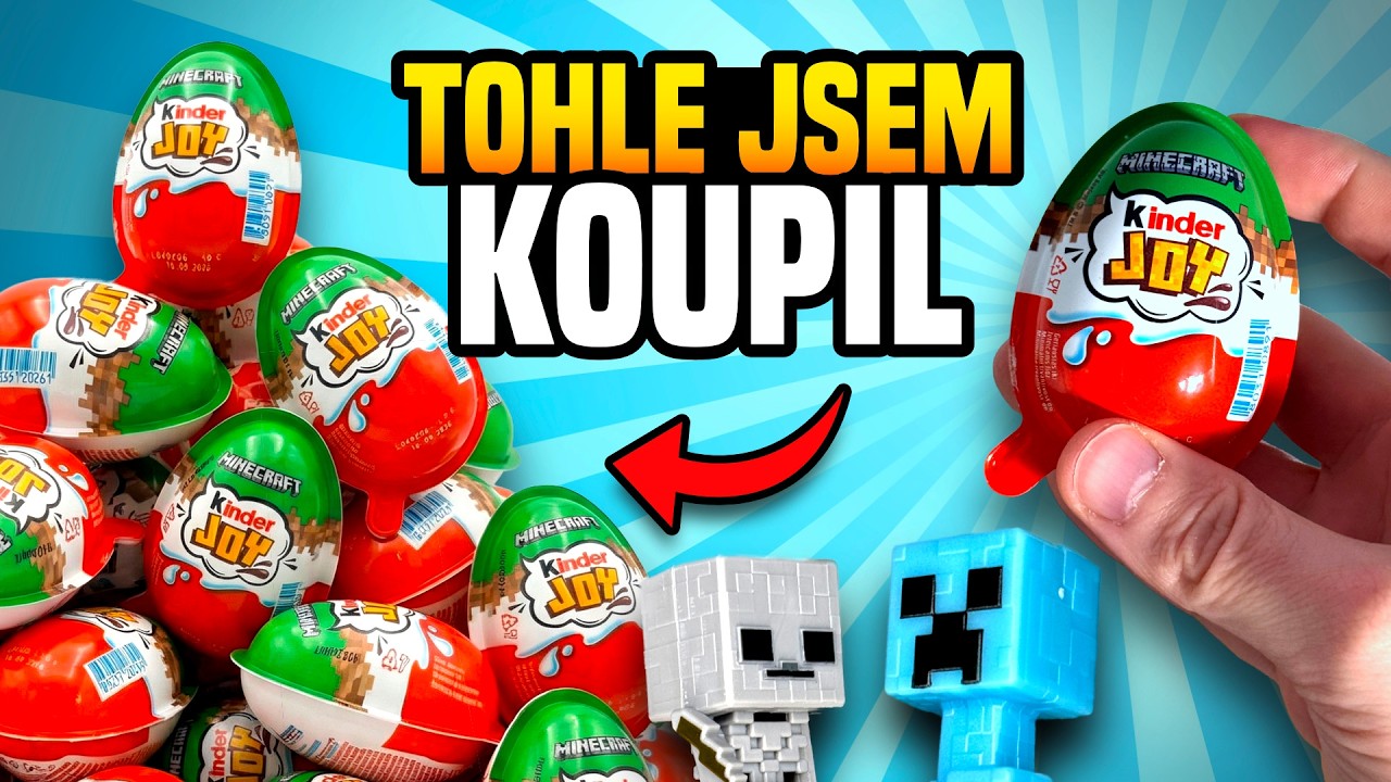 KOUPIL JSEM HROMADU MINECRAFT JOY!