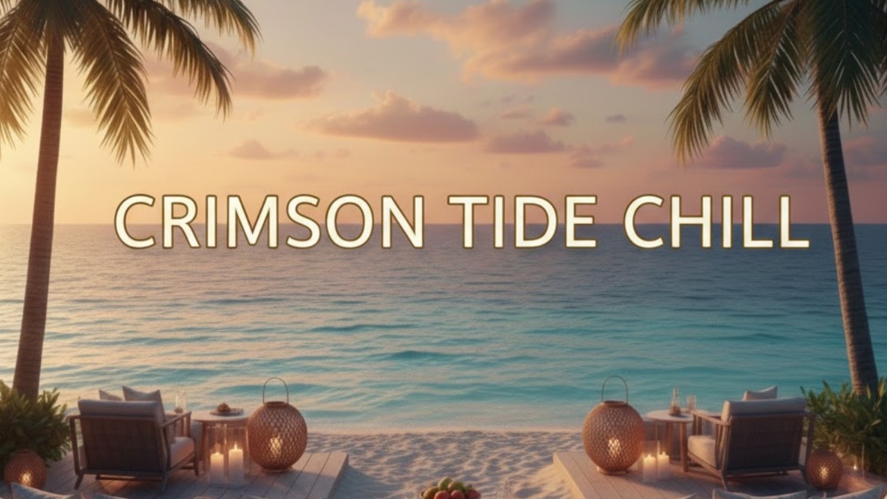 Crimson Tide Chill Melodic Deep House Background for Summer Nights | Beach Lounge Chill Music
