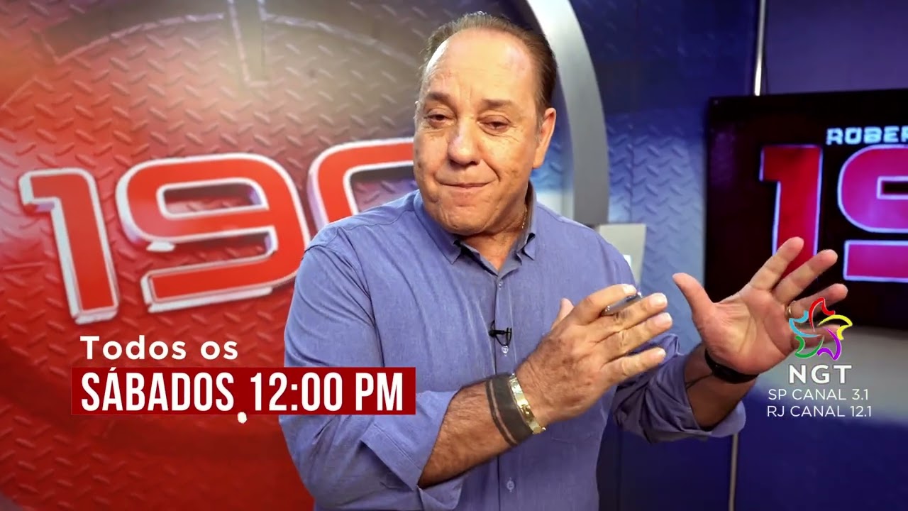 ESTREIA DO PROGRAMA 190 NA REDE NGT S&Atilde;O PAULO CANAL 3.1 E RIO DE JANEIRO CANAL 12.1