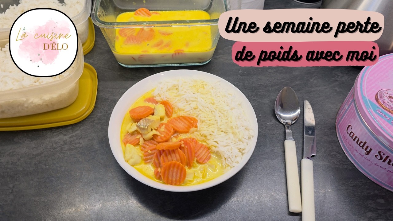 Une semaine perte de poids avec moi