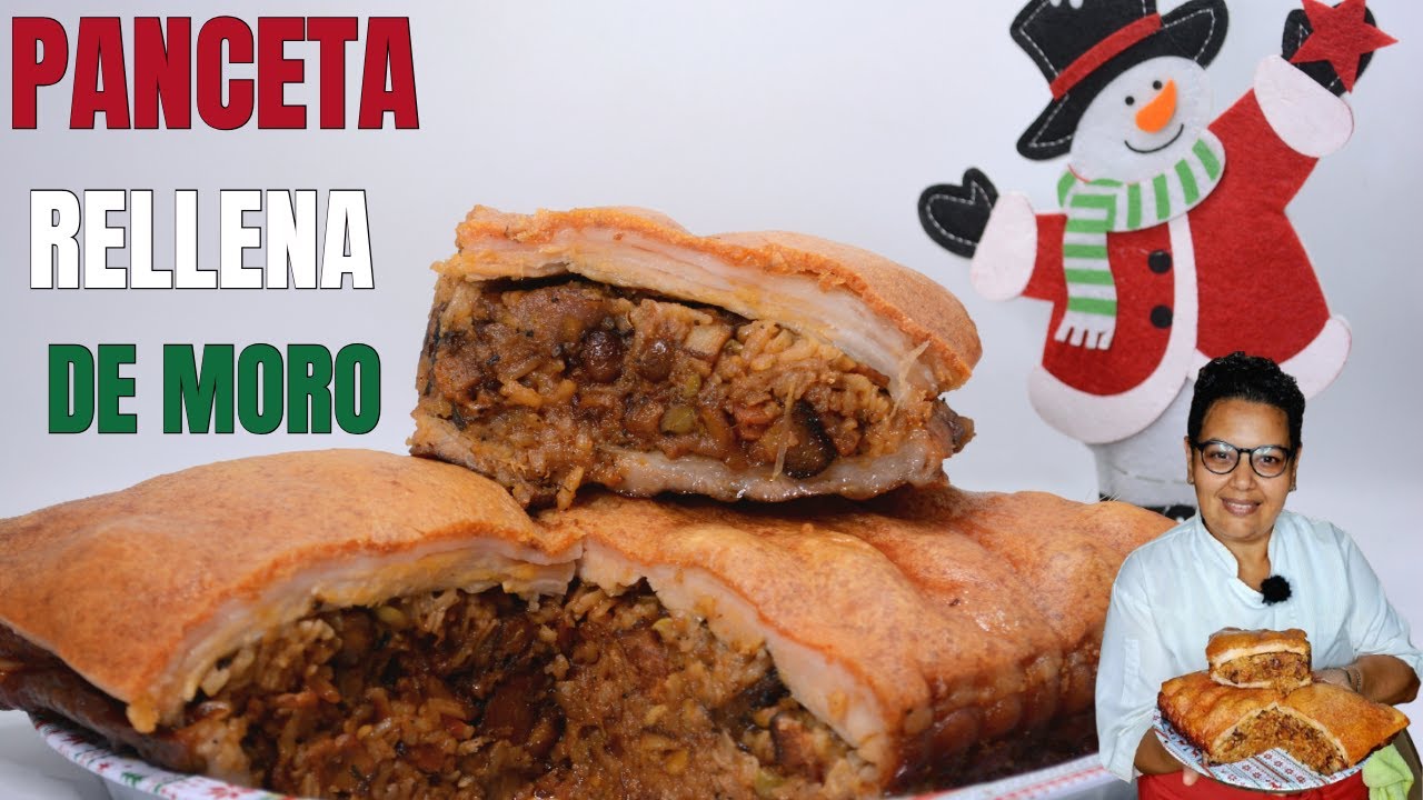 Panceta Rellena de Moro Jugosa y Doradita | Receta Fácil Paso a Paso