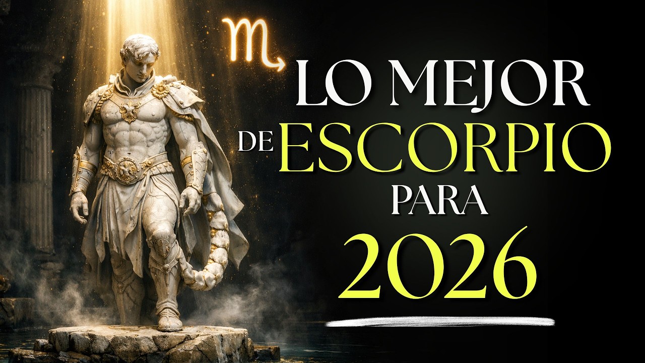 Escorpio 2026 | Dinero, Amor y la Prosperidad que Mereces Finalmente Llega🔥