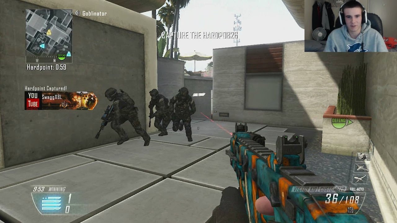 Black Ops 2: Live Facecam Nuclear - Triples For Dayz!