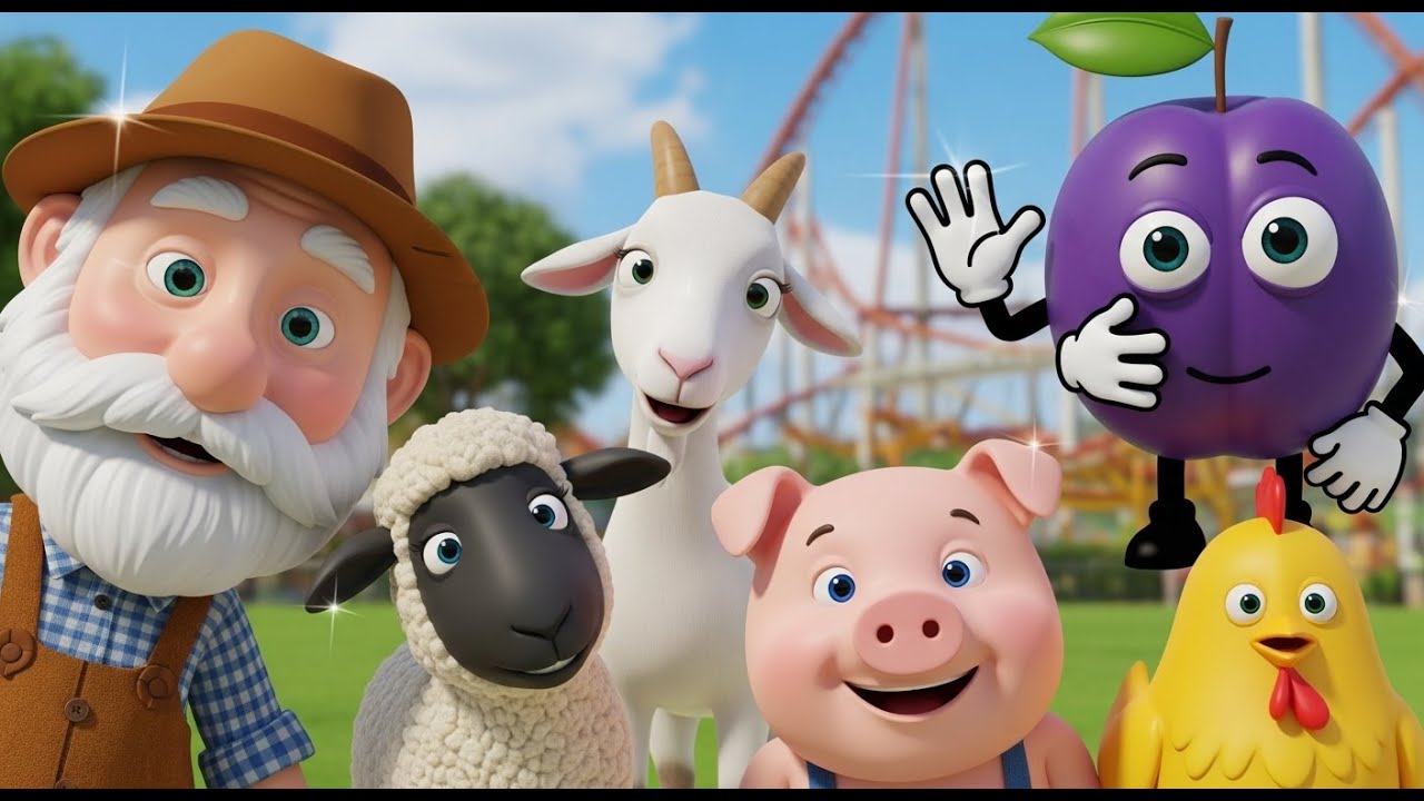 Old Macdonald Had a Farm & More Rhymes Compilation | Meloplum