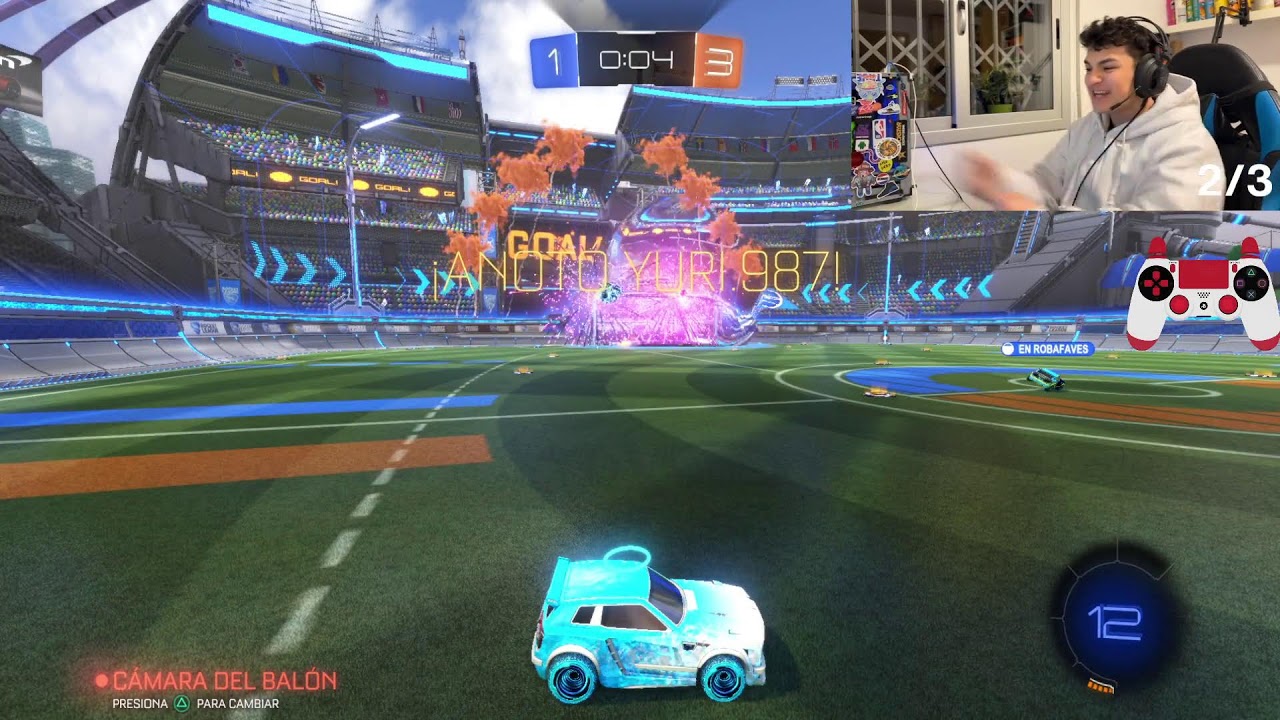 HOY LLEOG A CHAMPIONS POR MIS COJ*NES - ROCKET LEAGUE