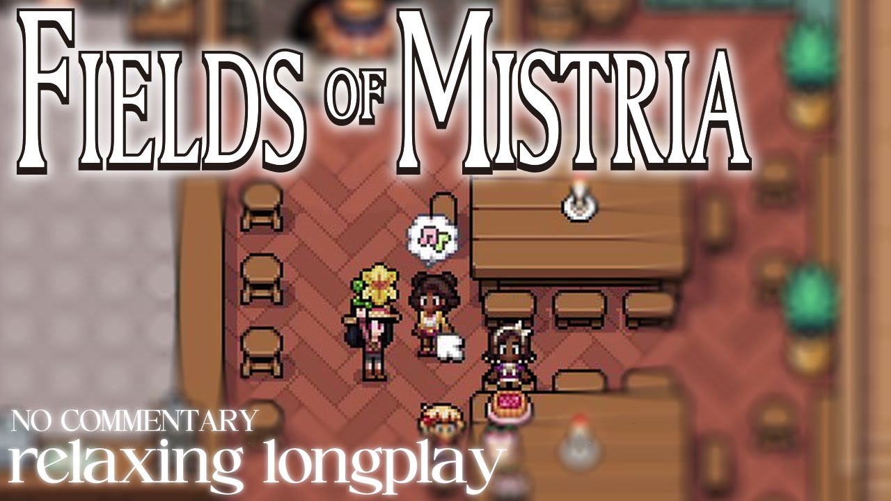 Fields of Mistria Relaxing & Cozy Longplay for Sleep, Study, Work, etc | NO COMMENTARY
