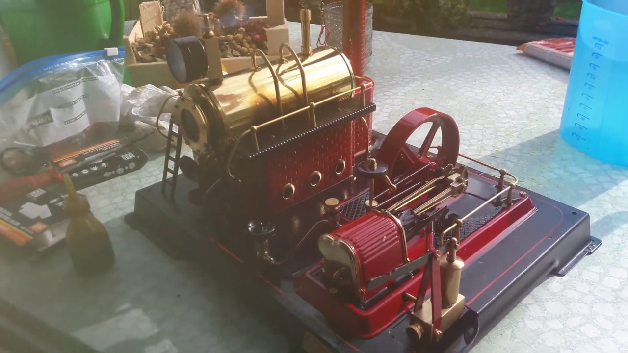 Meine Dampfmaschine D21 von Wilesco