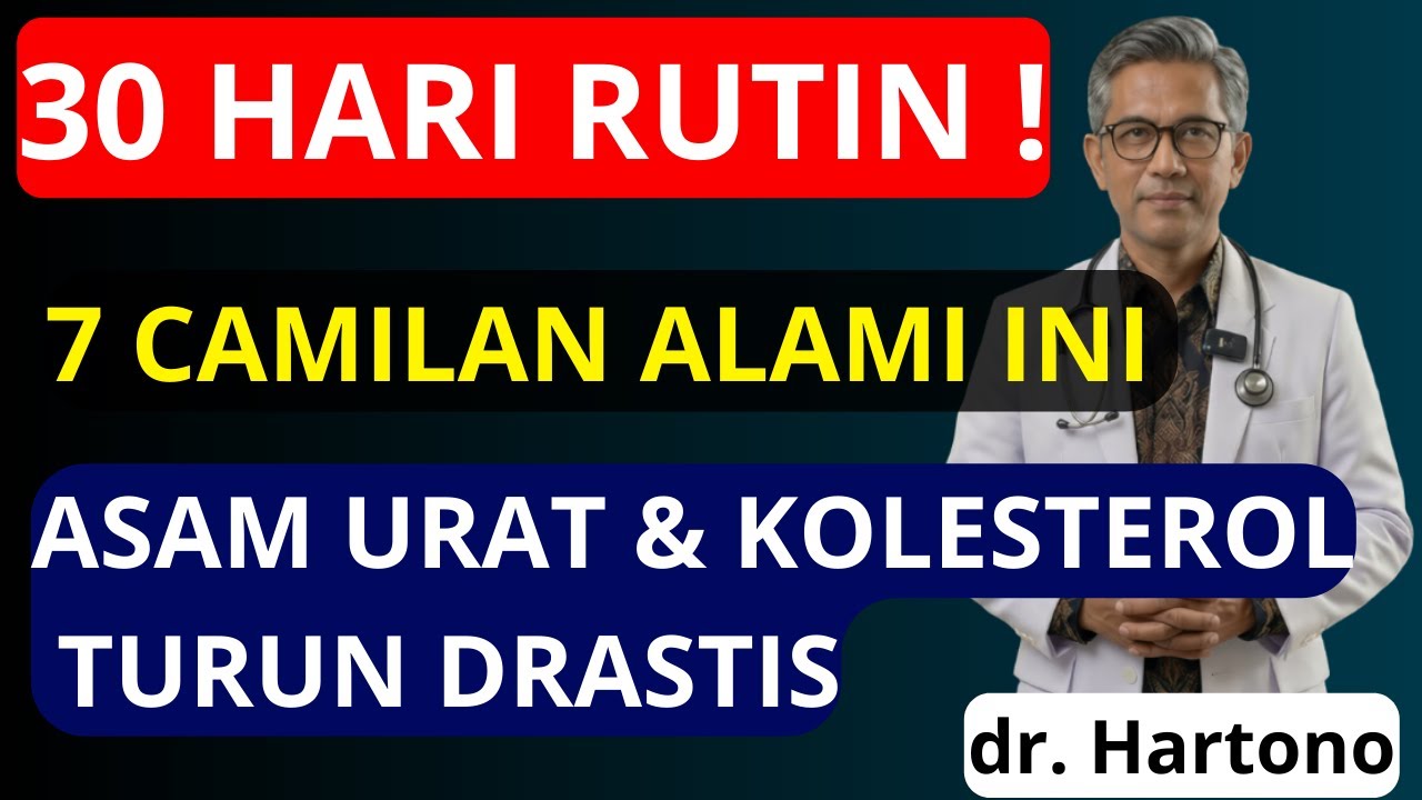 TURUNKAN Kolesterol & Asam Urat: 7 Camilan Alami Wajib Lansia (Bukan Obat)