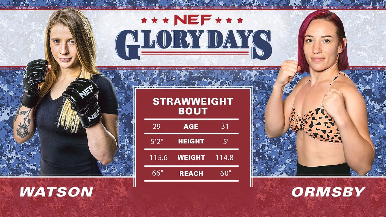 Glory Watson vs Shawna Ormsby