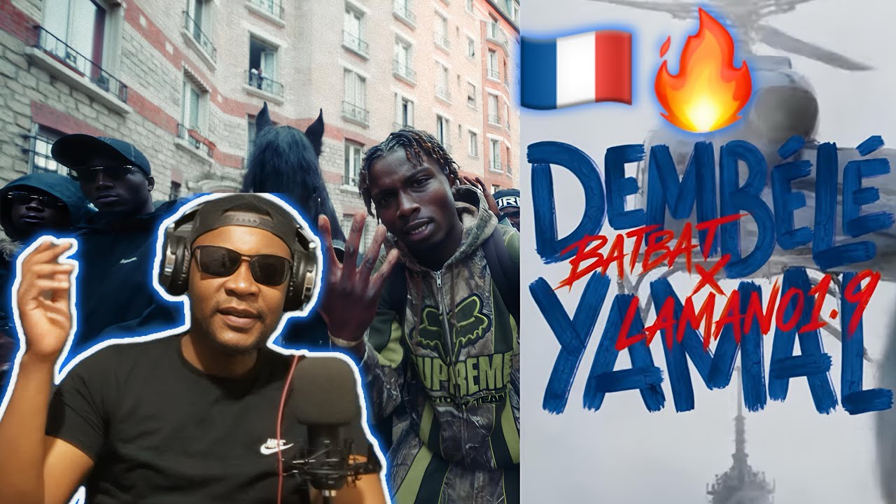 FRENCH RAP REACTION 🇫🇷| BATBAT FT LA MANO 1.9 - DEMBELE & YAMAL (CLIP OFFICIEL)🔥
