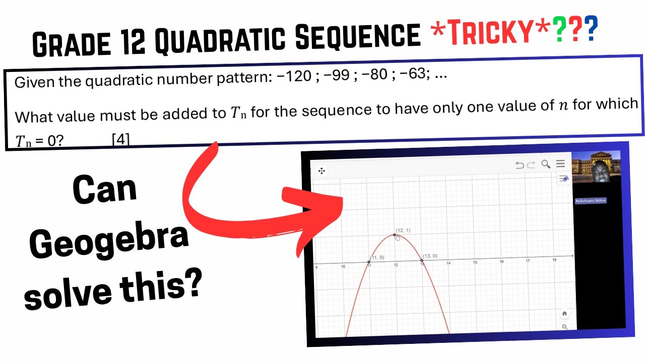Quadratic Sequence |  Tricky Question???