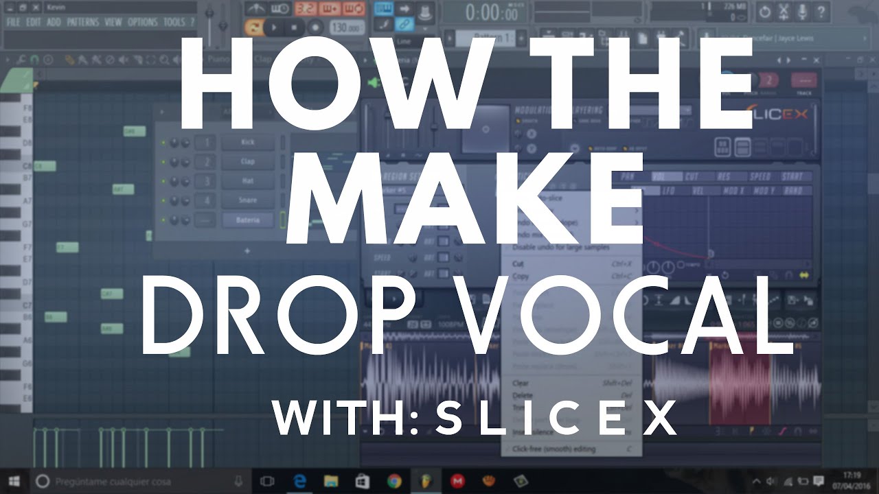 How To Make: Vocal Drop//With SLICEX
