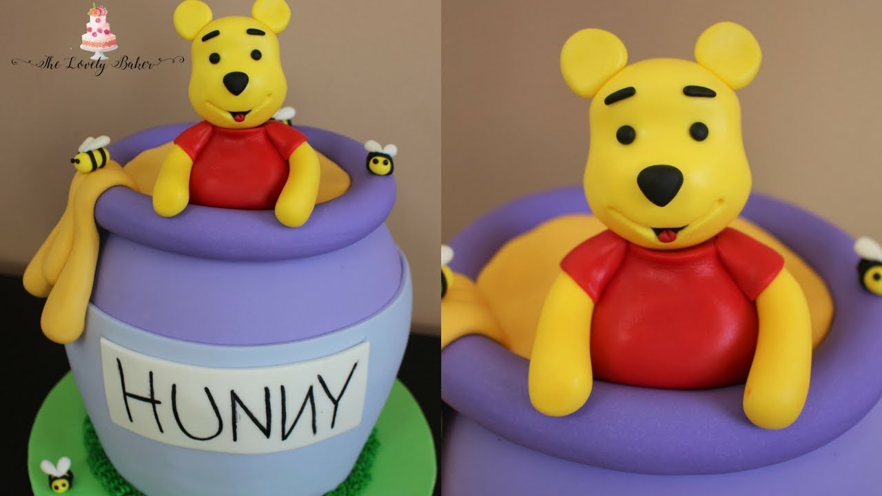 Winnie The Pooh Honey Pot Cake Tutorial!