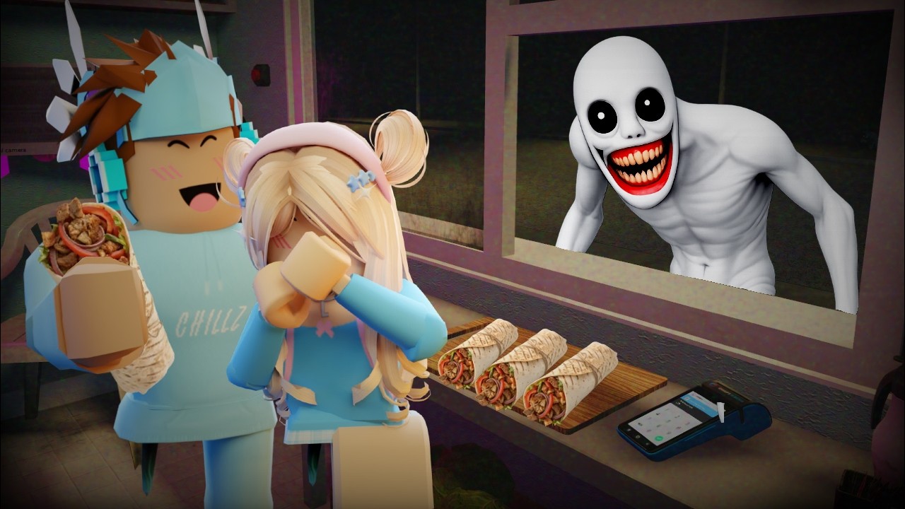 Playing Scary Shawarma Kiosk With My Girlfriend... (Roblox)