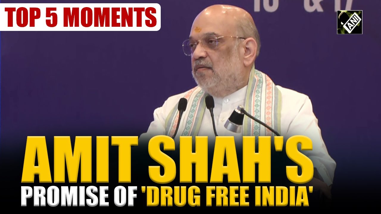 Protecting youth to clampdown on traffickers: Amit Shah stresses on ‘Drug-Free India’ campaign