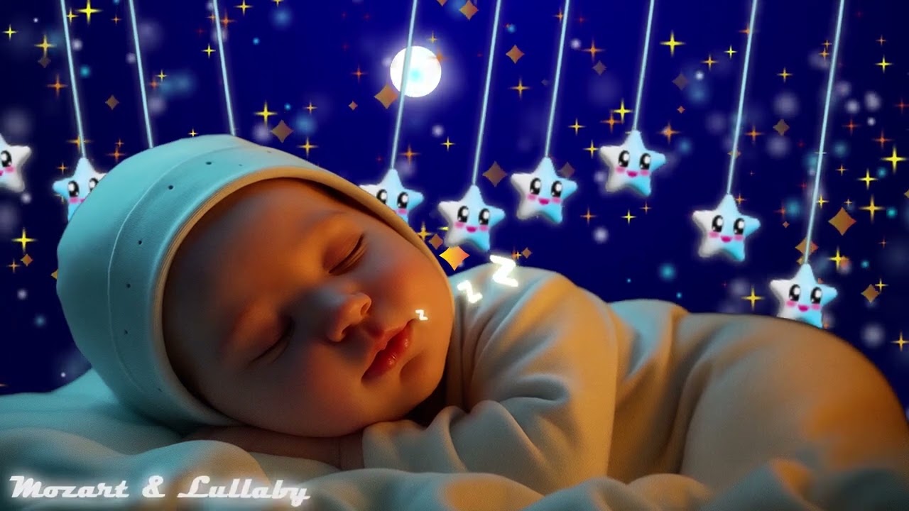 Sleep Instantly in 3 Minutes ♫ Baby Sleep Music with Mozart & Brahms Lullabies ♥ Overcome Insomnia