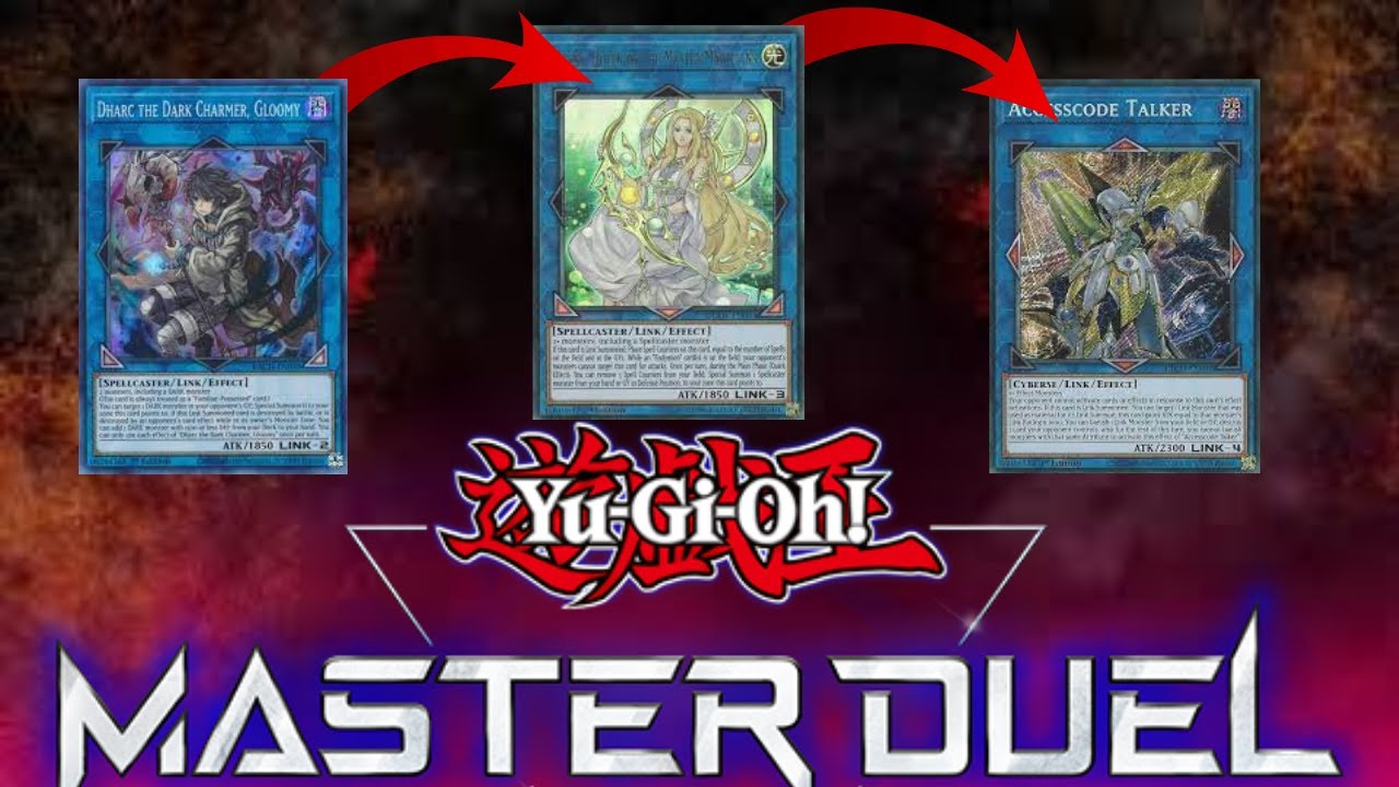DHARC THE DARK CHARMER LINK CLIMB TO ACCESSCODE TALKER? [YU-GI-OH MASTER DUEL]