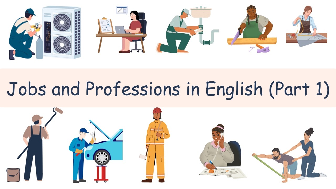 Jobs and Professions in English (part 1)