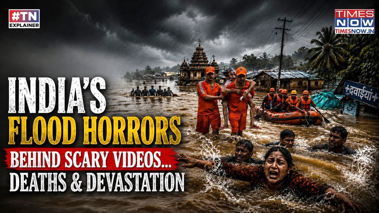 Gujarat &lsquo;DROWNS&rsquo;, Assam Flood HORROR, Kashmir RAVAGED | Behind SCARY Deaths, Devastation VIDEOS