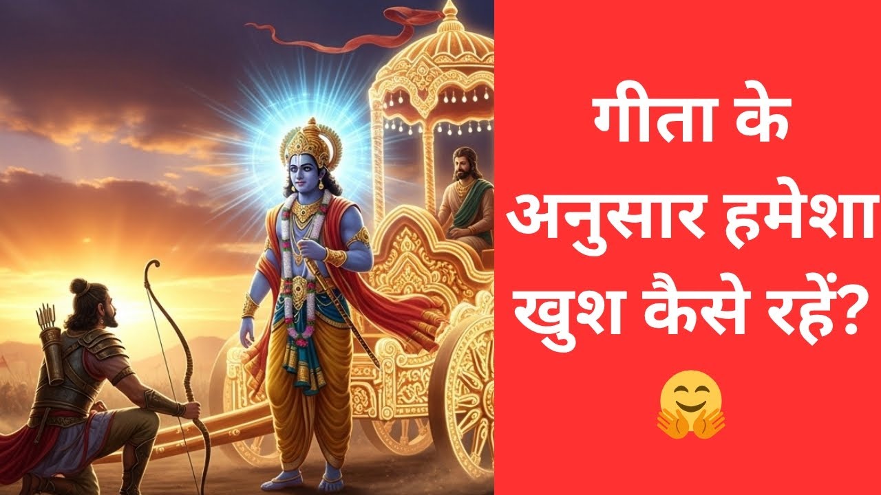🌼 गीता के अनुसार हमेशा खुश रहने का रहस्य | Bhagavad Gita Secrets of Eternal Happiness | Digital God