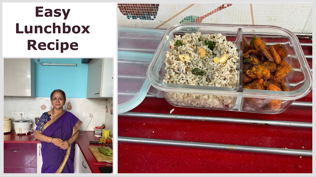 Milagu/Pepper Jeera Rice & Raw Banana Fry I Easy lunchbox RecipeINoOnionNoGarlic