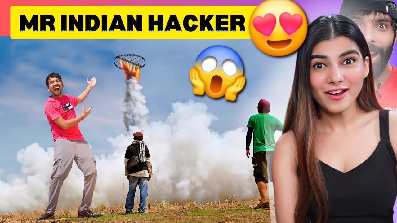 Mr Indian Hacker - We Launch 30Kg Rocket In Space...सुदर्शन चक्र 🙏 Reaction