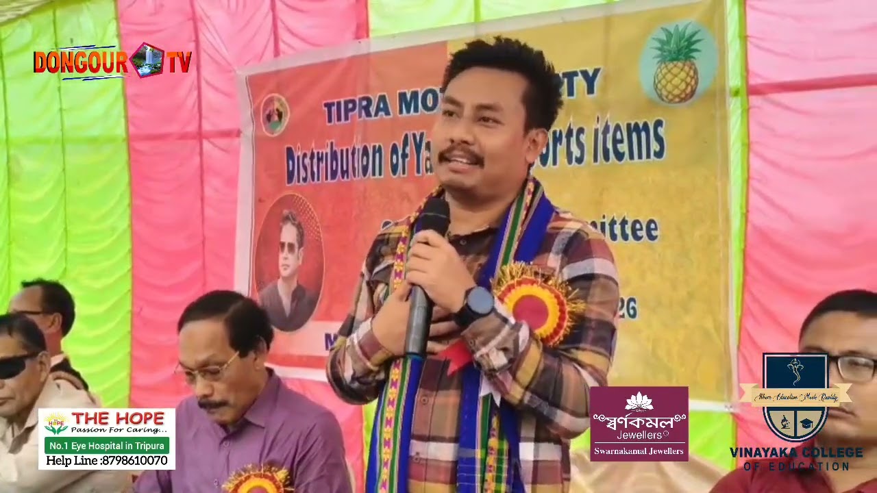 YTF James Debbarma Sabono yasi Surkha Tipra Motha Kok pirmung panda